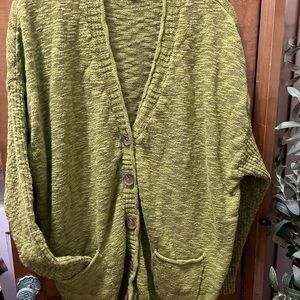 J. Jill Olive Cardigan Sweater for Men
